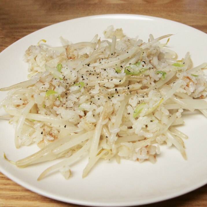 ハッシュポテトの旨味でチャーハン♡